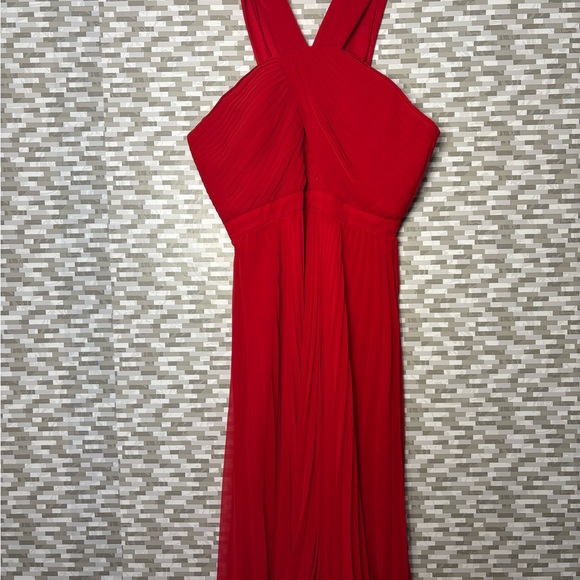 BCBG Dresses & Skirts - BCBG Striking Red Backless Dress